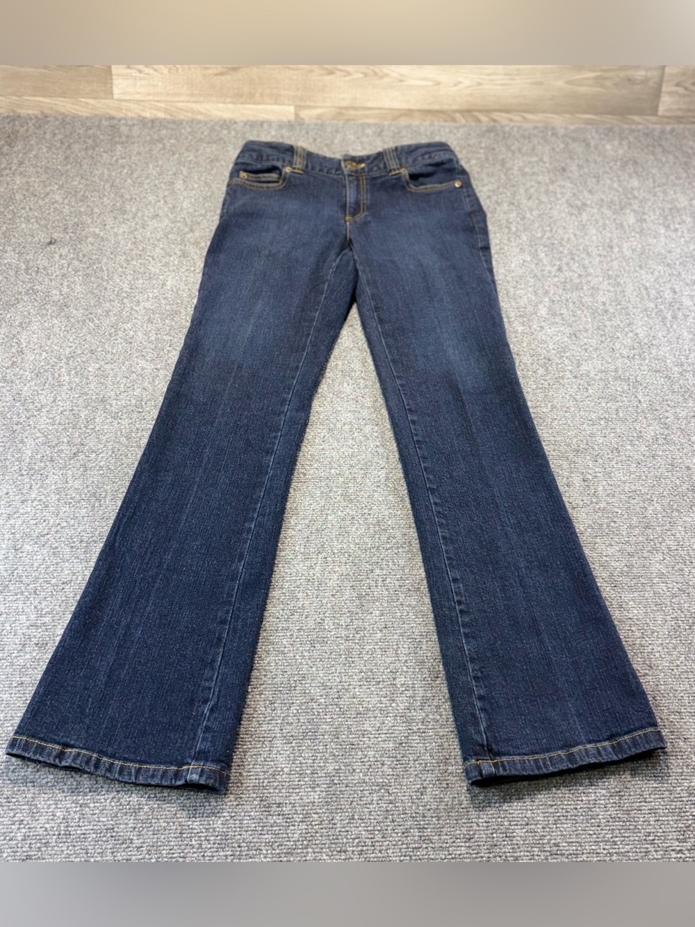 Michael Kors Womens Jeans Size 4 Dark Wash Blue Denim Bootcut Mid Rise